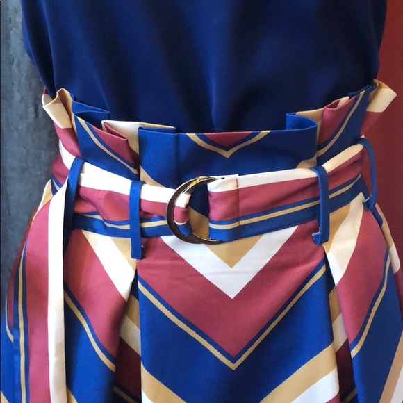 Chevron stripe skirt - Picture 3 of 3